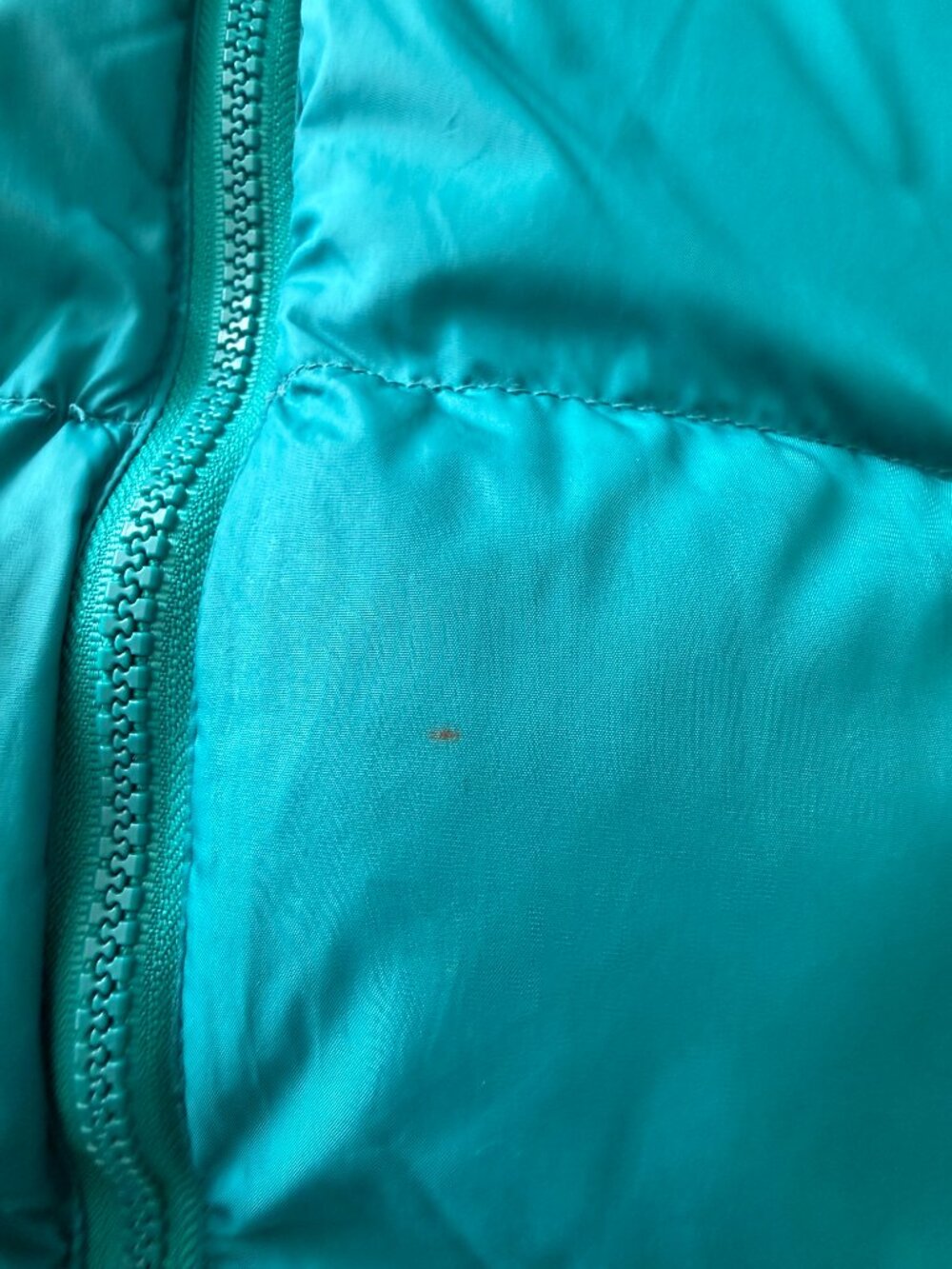 Vintage Eddie Bauer Good Down Puffer Jacket Teal M - Picture 12 of 12